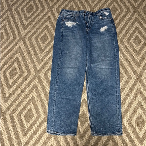 American Eagle Outfitters Denim - American Eagle Outfitters Blue Relaxed Jeans